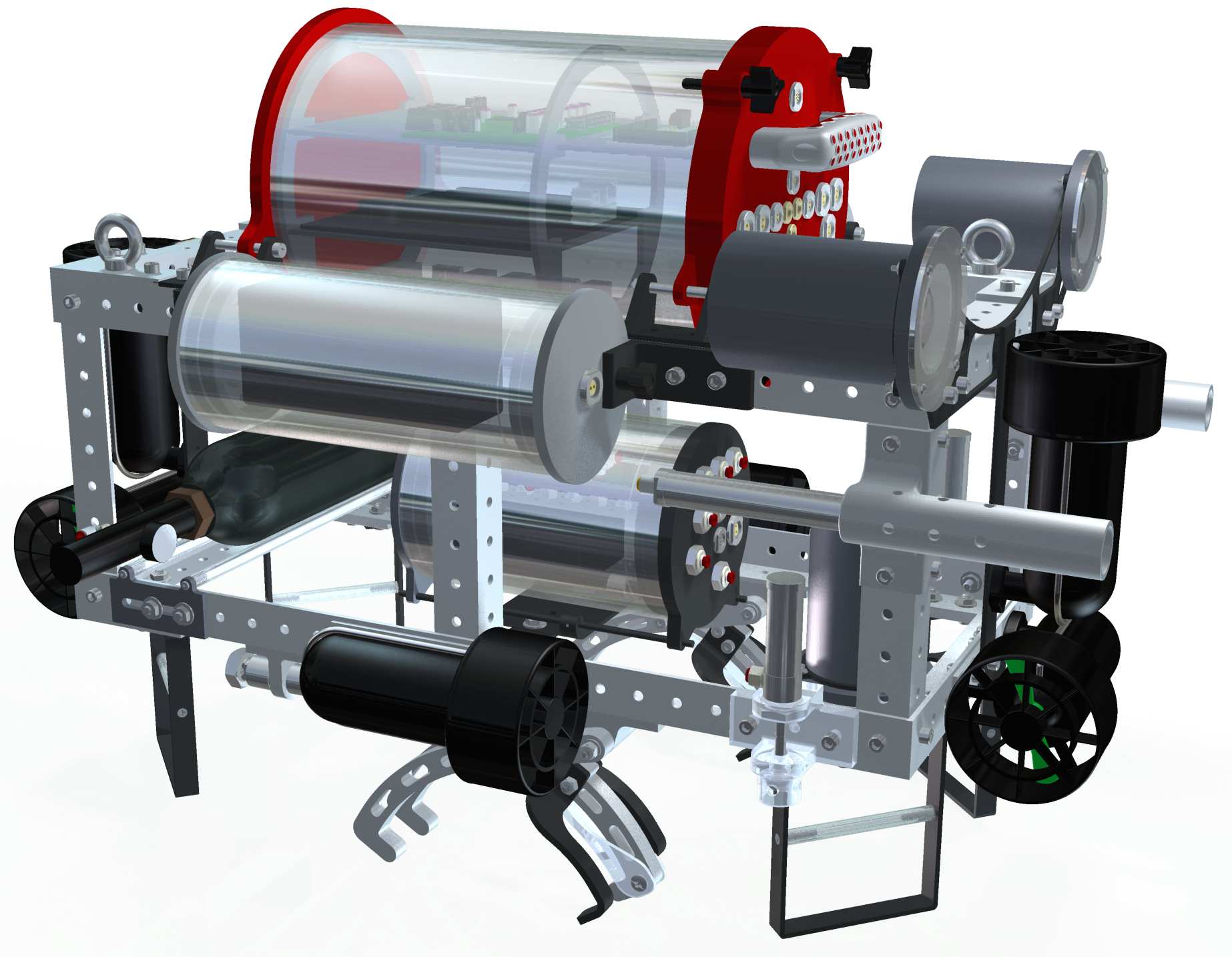 CAD of McGill Robotics AUV - by Michael Elliot King